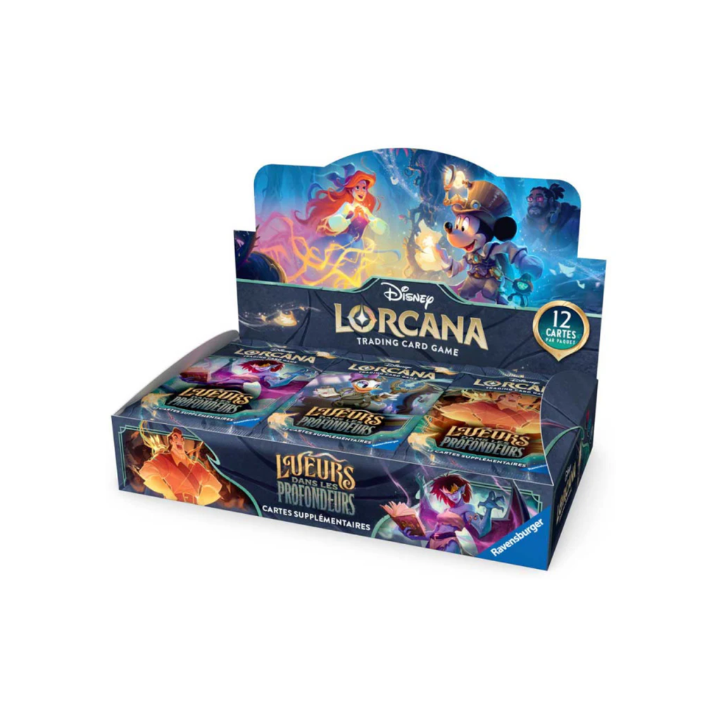 Disney Lorcana – Display 24 Boosters : Chapitre 10 (Lueur Dans Les Profondeurs) [FR]