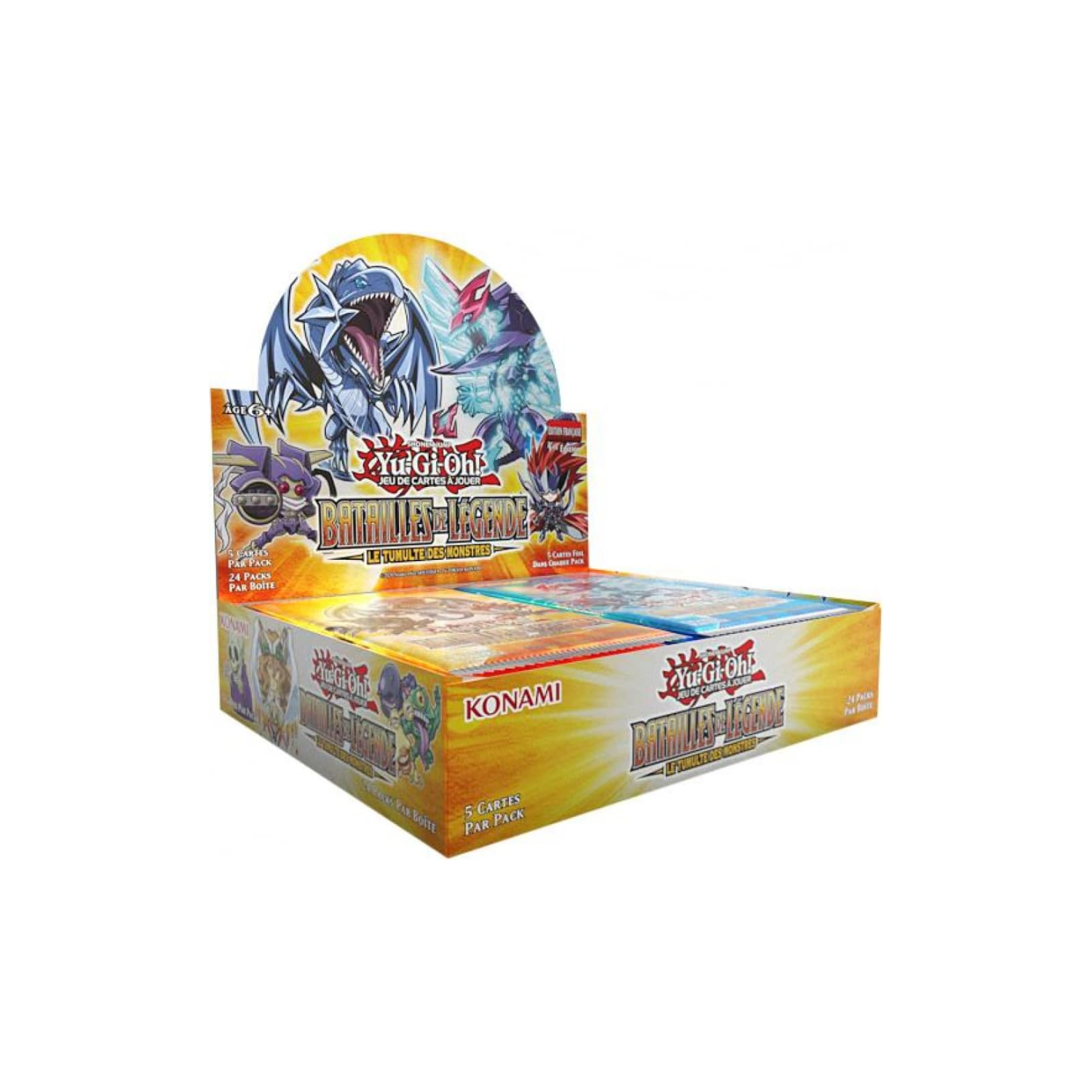 Yu-Gi-Oh! – Display 24 Boosters : Batailles de Légende – Le Tumulte des Monstres [FR]