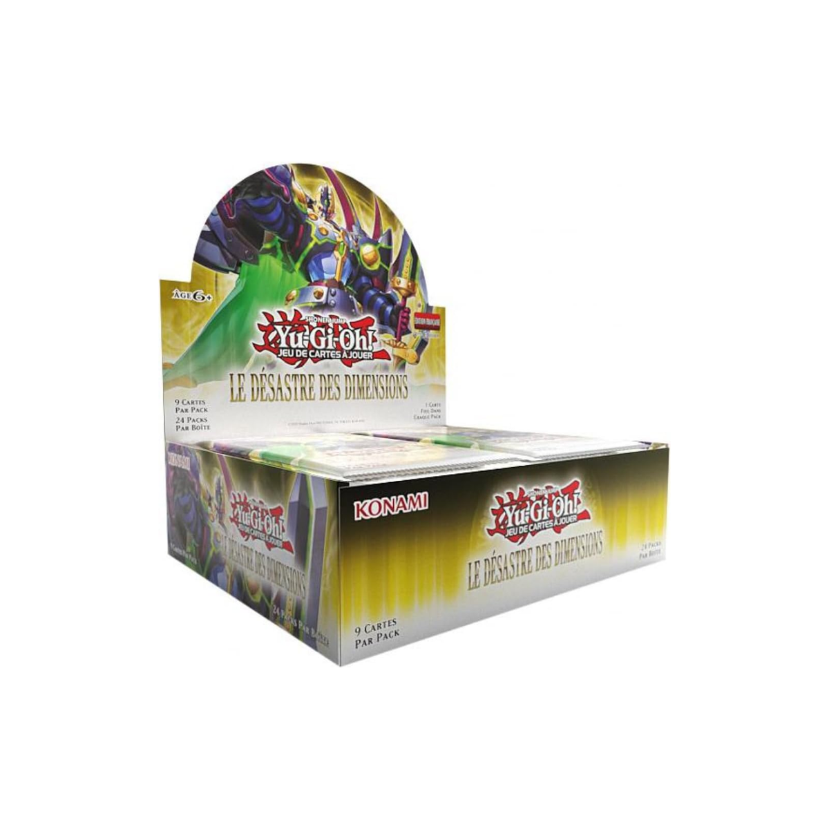 Pack de 3 boosters Yu-Gi-Oh! JCC : La ruée du quart de siècle