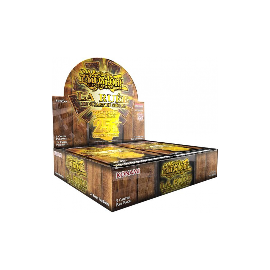 Yu-Gi-Oh! – Display 24 Boosters : La Ruée du Quart de Siècle (25ᵉ Anniversaire)
